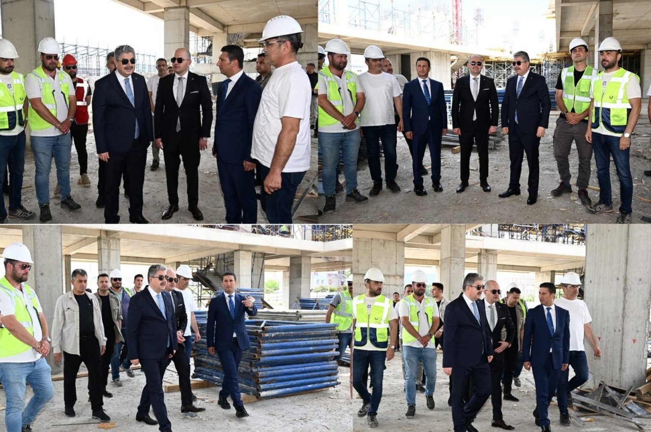 Osmaniye Organize Sanayi Bölgesi’nde Otel İnşaatı Hızla Devam Ediyor