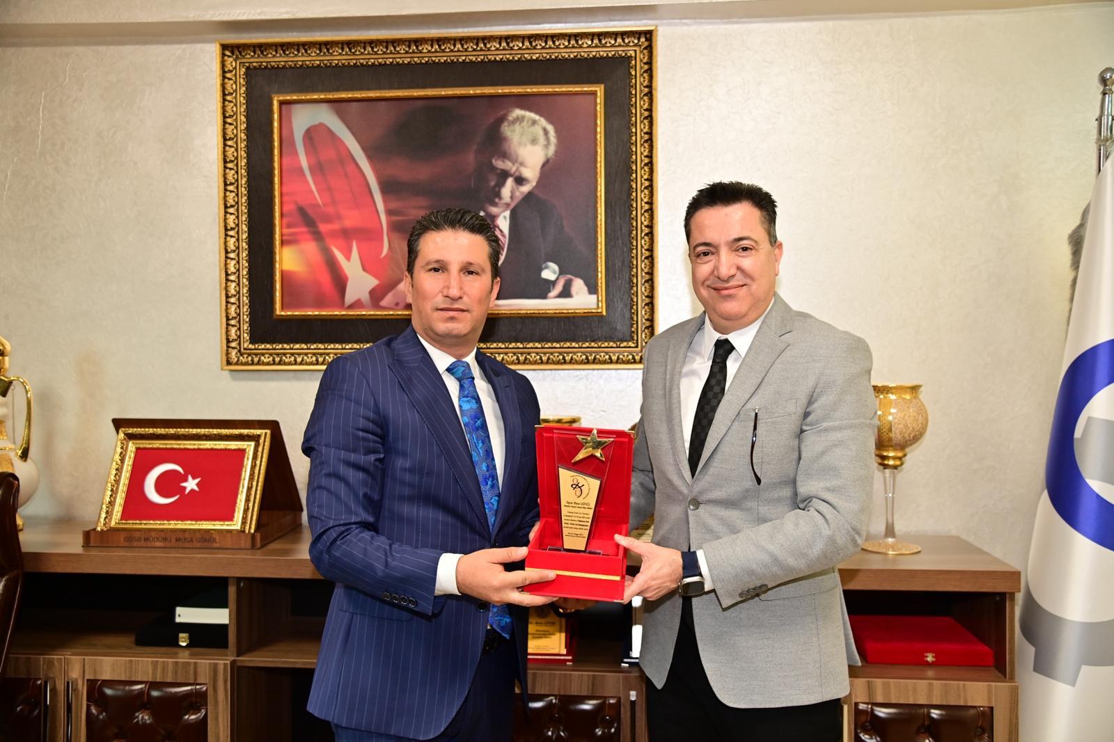 OKÜ Rektörü Prof. Dr. Turgay Uzun’dan Osmaniye OSB’ye Ziyaret