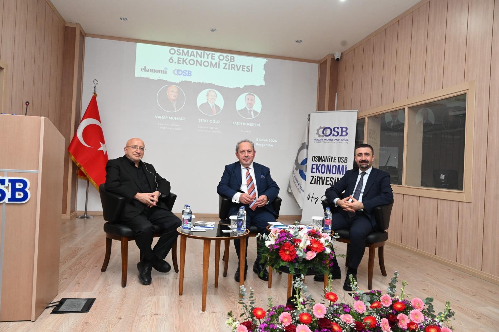 Osmaniye OSB’de 6. Ekonomi Zirvesi Düzenlendi